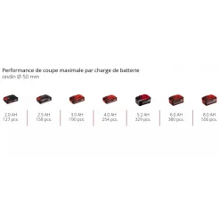 Élagueuse sans fil GE-PS 18/15 Li Bag Kit - Power X-Change EINHELL