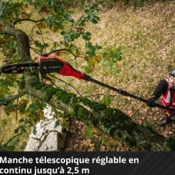 Élagueuse sur perche Pro GP-LC 18/20 Li T BL-Solo - Power X-Change EINHELL PROFESSIONAL