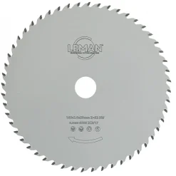 Lame carbure multi-matériaux Ø190x2,0/1,4x30 mm - 55 dents LEMAN