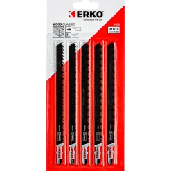 Lame de scie sauteuse - bois - coupe droite ERKO