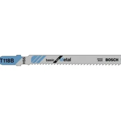Lame de scie sauteuse HSS pour tôles - T 118 B LENOX