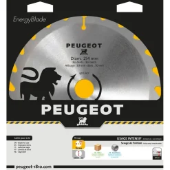 Lames carbure pour scie sur table ENERGYSAW-254B3 - Ø 254 mm PEUGEOT