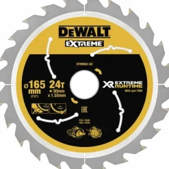 Lames de scie circulaire plongeante-diamètre 165 mm-XR Extreme Runtime DEWALT