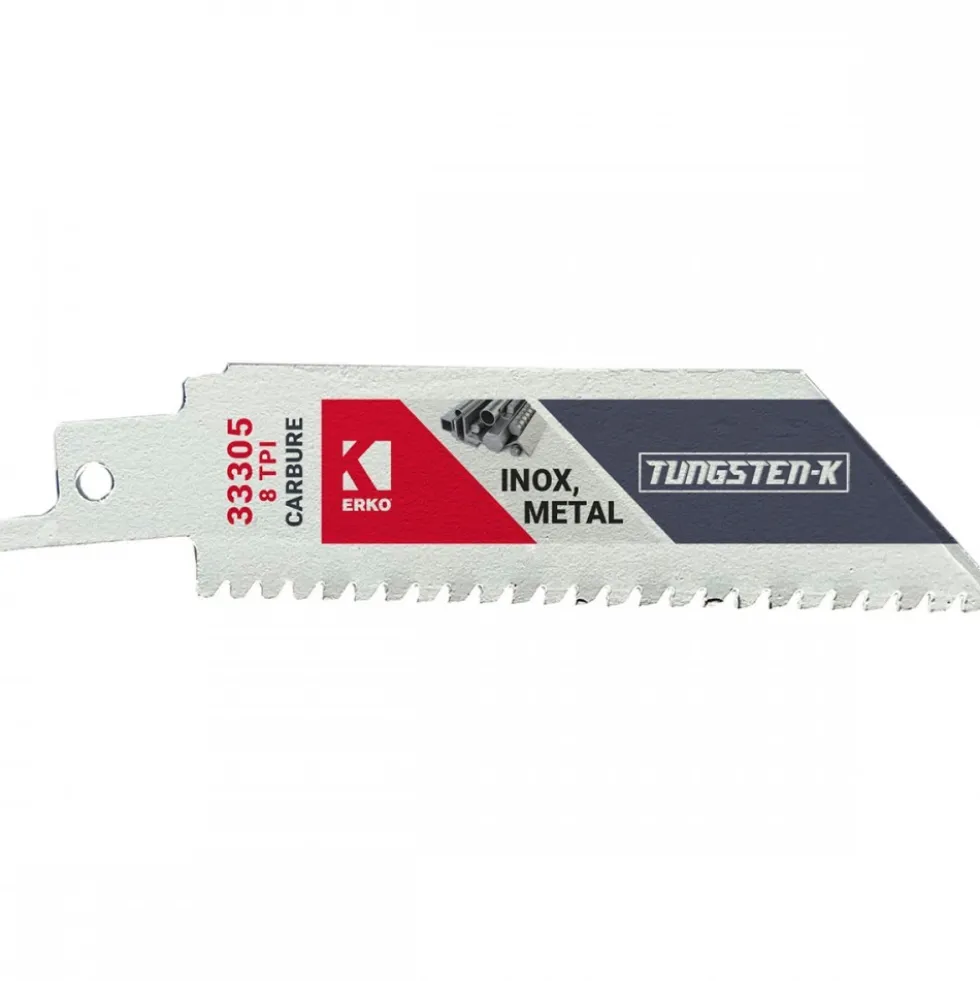 Lames de scie sabre - carbure Tungsten-K - par 25 ERKO