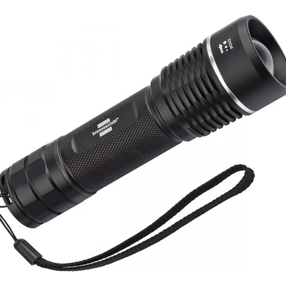 Lampe torche LED rechargable avec focus LuxPremium LED TL 1200 AF BRENNENSTUHL