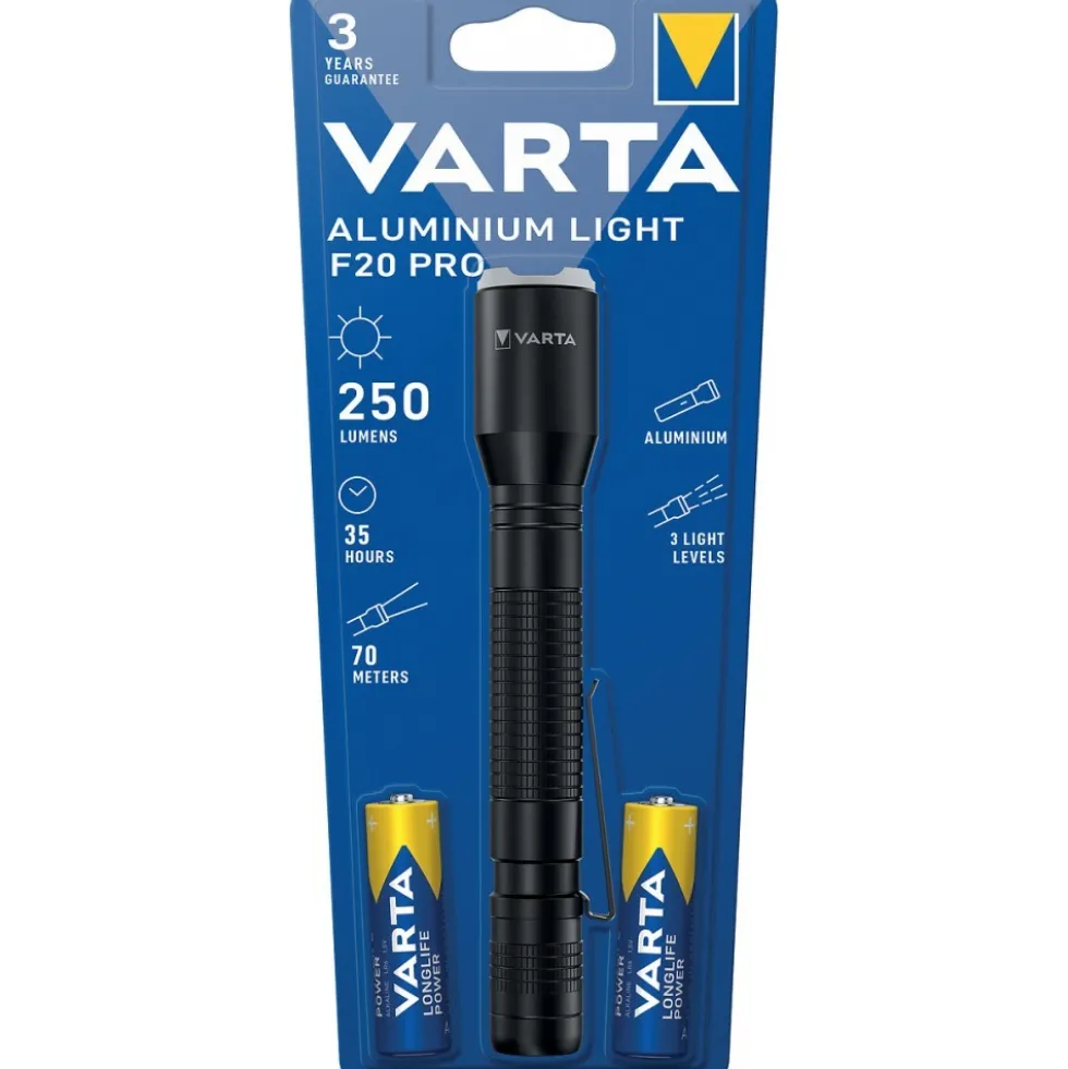 Lampe torche Varta Aluminium Light F20 Pro VARTA