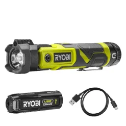 Lampe torche 4V USB Lithium (1x2.0Ah) - 640 lumens - RLP4-120G RYOBI