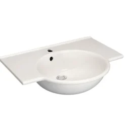 Lavabo-plan céramique - design et original - pour PMR - Sapho PORCHER