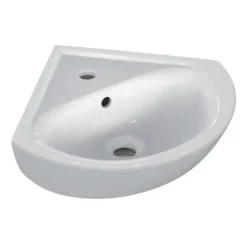 Lave-mains - pose en angle - trop plein - Ulysse - 34x34x44 cm PORCHER