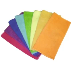 Lavettes microfibres - lot de 8 - multi-usages ROZENBAL