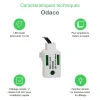 LED verte 1,5 mA 250 V à câbler - forte luminosité - Odace II SCHNEIDER