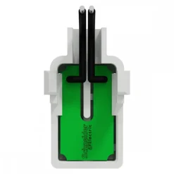 LED verte 1,5 mA 250 V à câbler - forte luminosité - Odace II SCHNEIDER