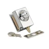 Loqueteau cavalier - verrouillage de miroiterie - à cylindre - 1445 ASSA ABLOY
