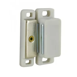 Loqueteau magnétique PAT GMOB - pose en applique - blanc - par 10 Interges