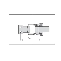 Loqueteau tenseur réglable pour meubles - lot de 10 EMUCA