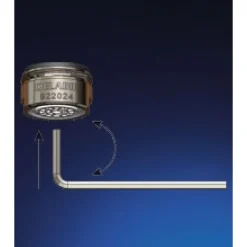 Lot de 2 brises jets - régulé à 3 litres/minute - femelle 22x100 - Éco DELABIE