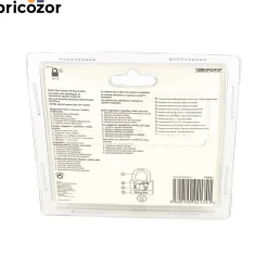 Lot de 4 cadenas à clé s'entrouvrant - laiton massif de 30 mm de large MASTER LOCK