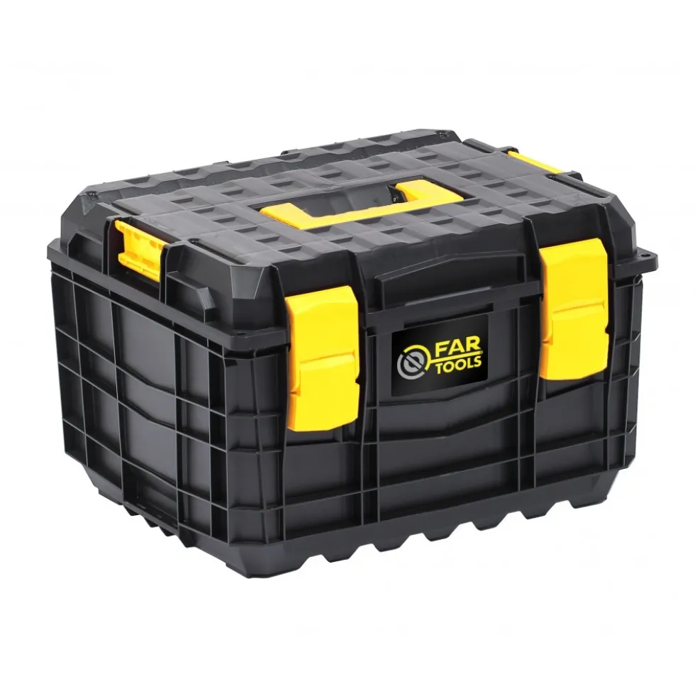 Lot de 3 caisses de transports empilables FARTOOLS