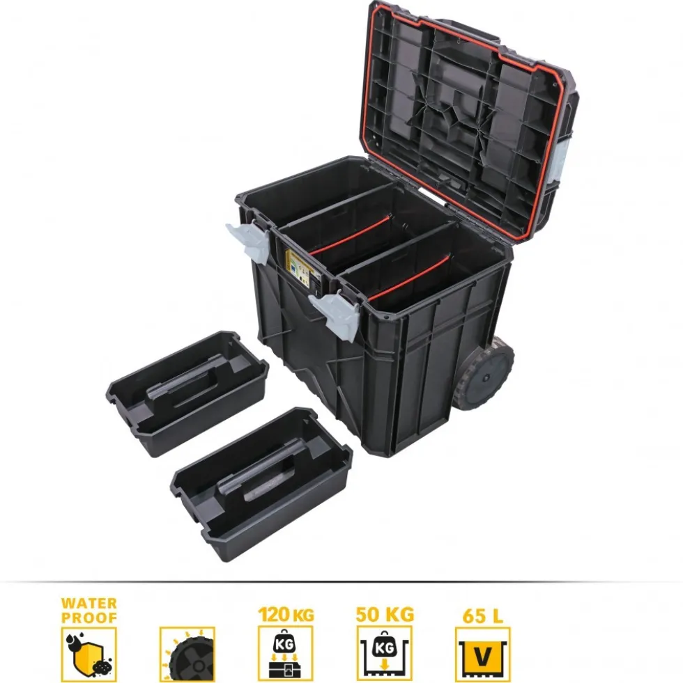 Lot de 3 caisses de transport STORAGEHUB 12L, 32L et 65L PEUGEOT