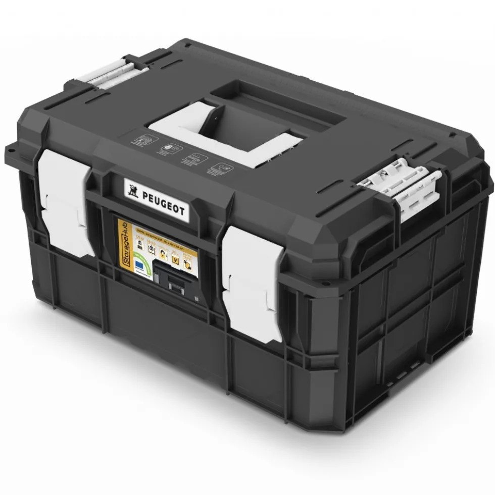 Lot de 3 caisses de transport STORAGEHUB 12L, 32L et 65L PEUGEOT