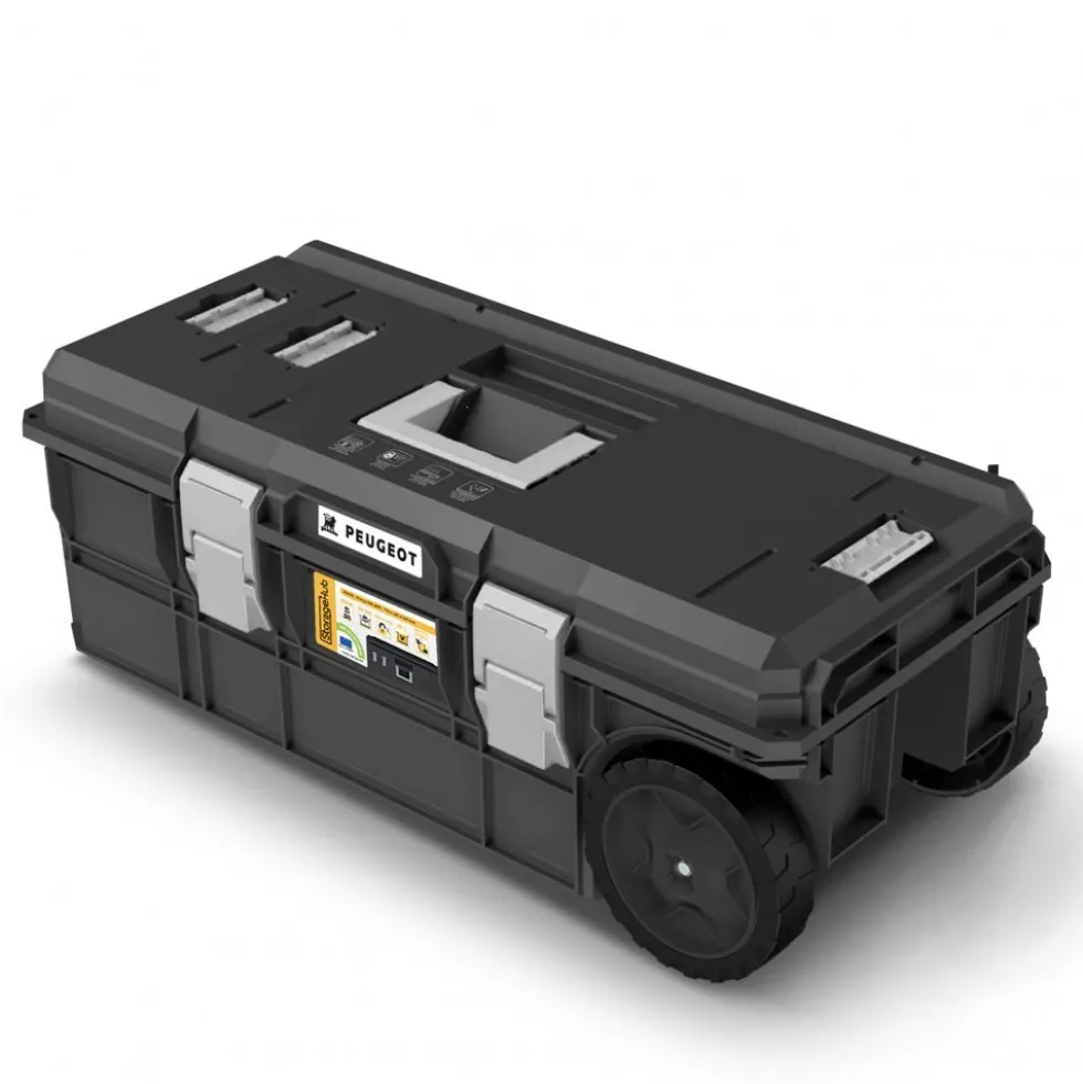 Lot de 2 caisses de transport STORAGEHUB 12L et 48L PEUGEOT