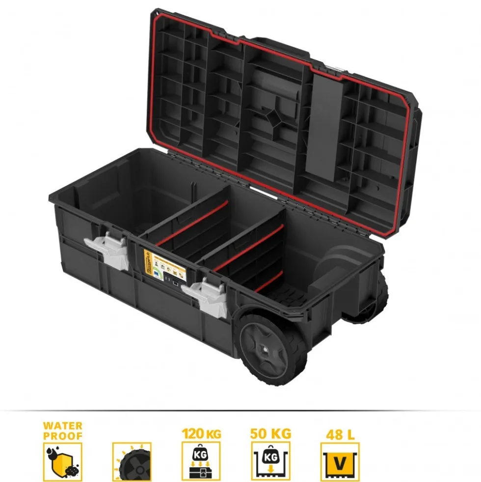Lot de 2 caisses de transport STORAGEHUB 12L et 48L PEUGEOT