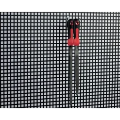 Lot de 5 crochets simples 45° - longueur 90 mm SAM OUTILLAGE