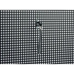 Lot de 5 crochets simples 45° - longueur 65 mm SAM OUTILLAGE