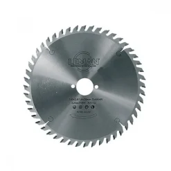 Lot de 3 lames scies circulaires Ø 230 mm carbure HM pour bois et panneaux LEMAN