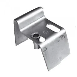 Lot de 6 sabots à sceller avec gâche ajustable pour portail battant acier TORBEL