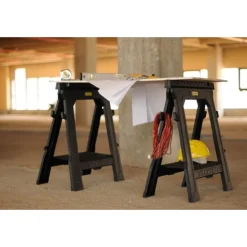 Lot de 2 tréteaux pliables 450kg - STST1-70713 STANLEY