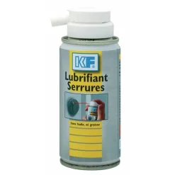 Lubrifiant serrure - sans huile ni graisse - aérosol 100 ml net KF