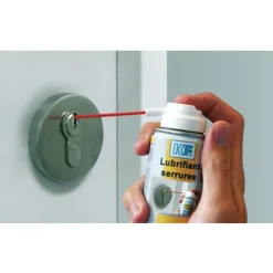 Lubrifiant serrure - sans huile ni graisse - aérosol 100 ml net KF