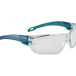 Lunettes de protection à verres incolores Swift - monture bleue BOLLÉ