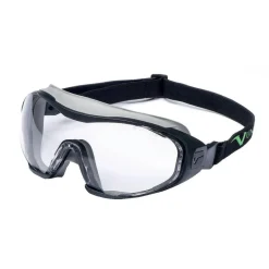 Lunettes-masque incolore gris métal 6X1 CLEAR PLUS - filtration UV UNIVET