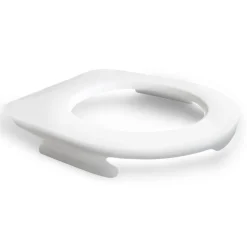 Lunette wc clipsable - 100 % hygiénique - blanc PAPADO