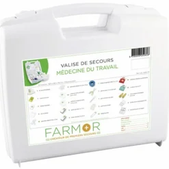 Mallette de secours - Médecine du travail FARMOR