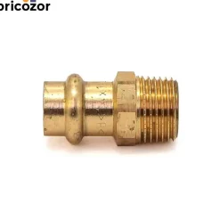 Mamelon bronze à sertir M 15x21 - différents diamètres - Press CONEX BANNINGER