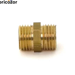 Mamelon laiton égal mâle / mâle BRICOZOR