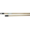 Manche à balai en bois 1,30 m - embout vis et suspension plastique ROZENBAL