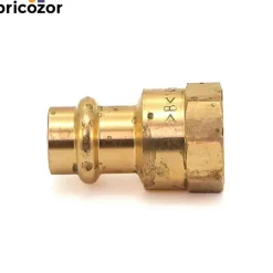 Manchon bronze à sertir FF 15x21 - différents diamètres - Press CONEX BANNINGER