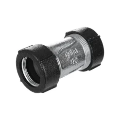 Manchon à compression droit pour tube acier/acier noir et PE - GeboQuick GEBO
