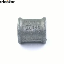 Manchon fonte droite / droite noir - référence 270 CODITAL