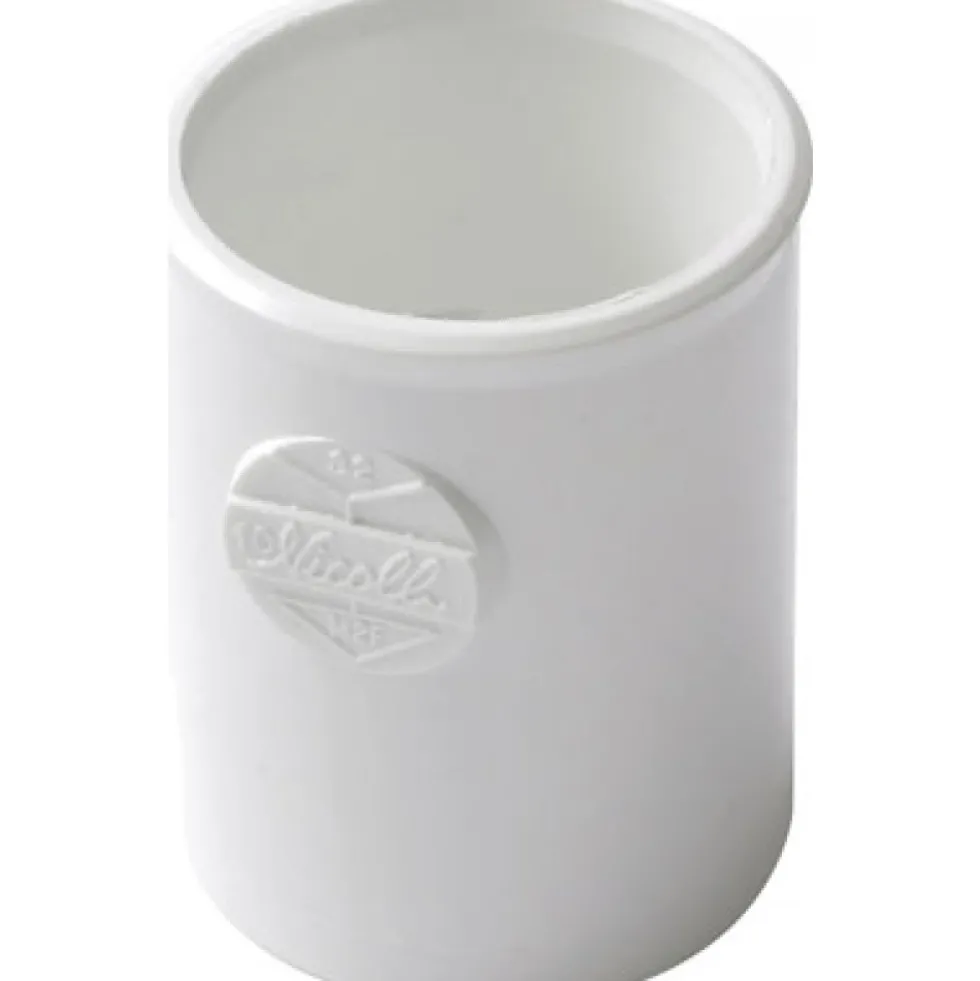 Manchon PVC blanc NICOLL