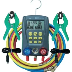 Manomètre électronique - mallette 3 flex tous gaz et vannes - OM20 EID