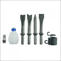 Marteau burineur pneumatique TC-PC 45 + kit de 4 burins de 120 mm EINHELL