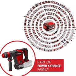 Marteau perforateur Pro TP-DH 18/4 Li BL-Solo - Power X-Change EINHELL PROFESSIONAL