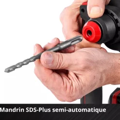 Marteau perforateur sans fil TP-HD 18/22 D Li BL - Solo - Power X-Change EINHELL PROFESSIONAL