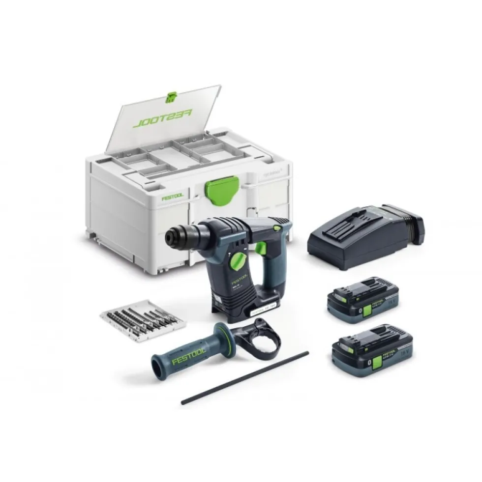 Marteau perforateur sans fil SDS+ 18V - BHC 18 HPC 4,0 I-Plus FESTOOL