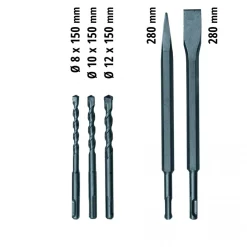 Marteau perforateur - 1250 watts - TE-RH 32 4F Kit EINHELL